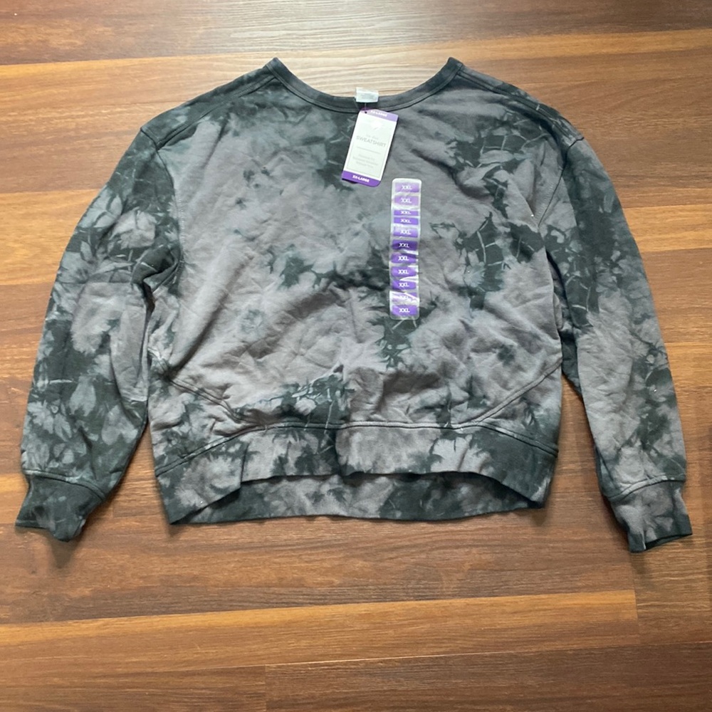 Members Mark, women’s, XXL, gray, sweatshirt, NWT